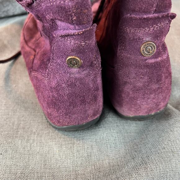 The North Face Nuptse Purna‎ Ii Women Lifestyle Boots Fig/Weathered Black Sz 7 - Picture 8 of 8